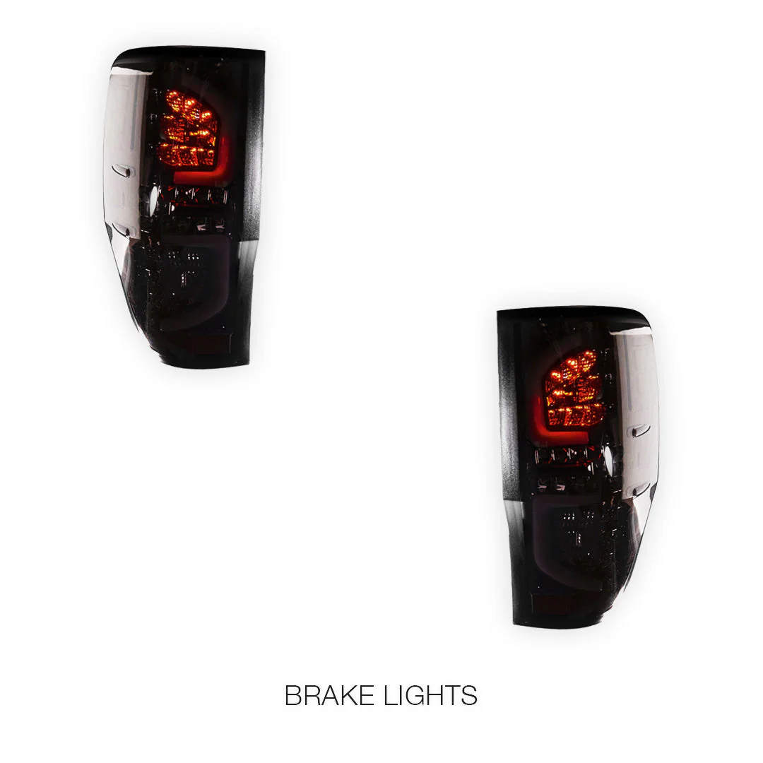 Ford Ranger Wildtrak PX MK1 MK2 MK3 (2011 - 2020) Smoked Tail Lights LH + RH - Image 4