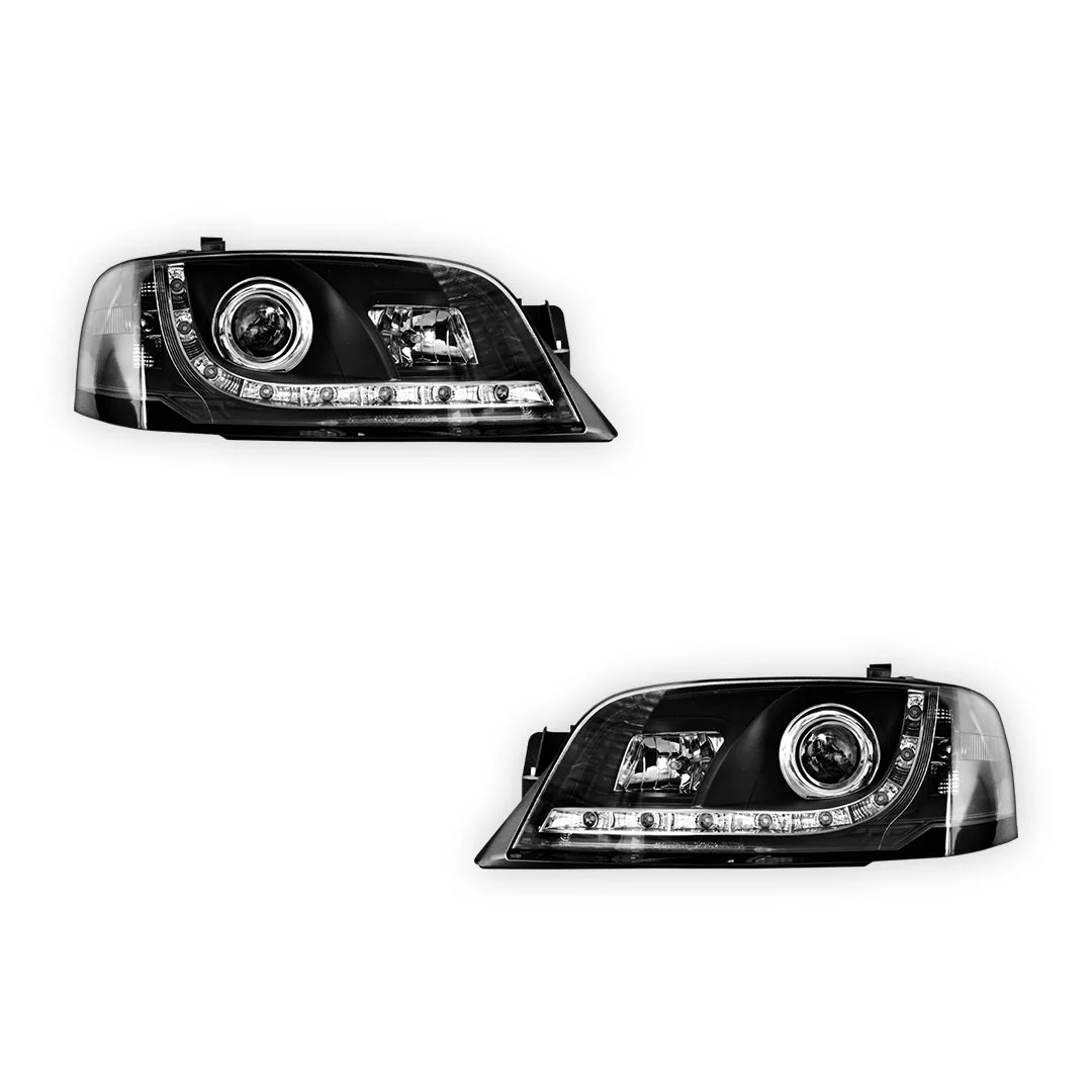 Ford Territory SX / SY (2004 - 2009) LED DRL Style Projector Headlights LH + RH - Image 6