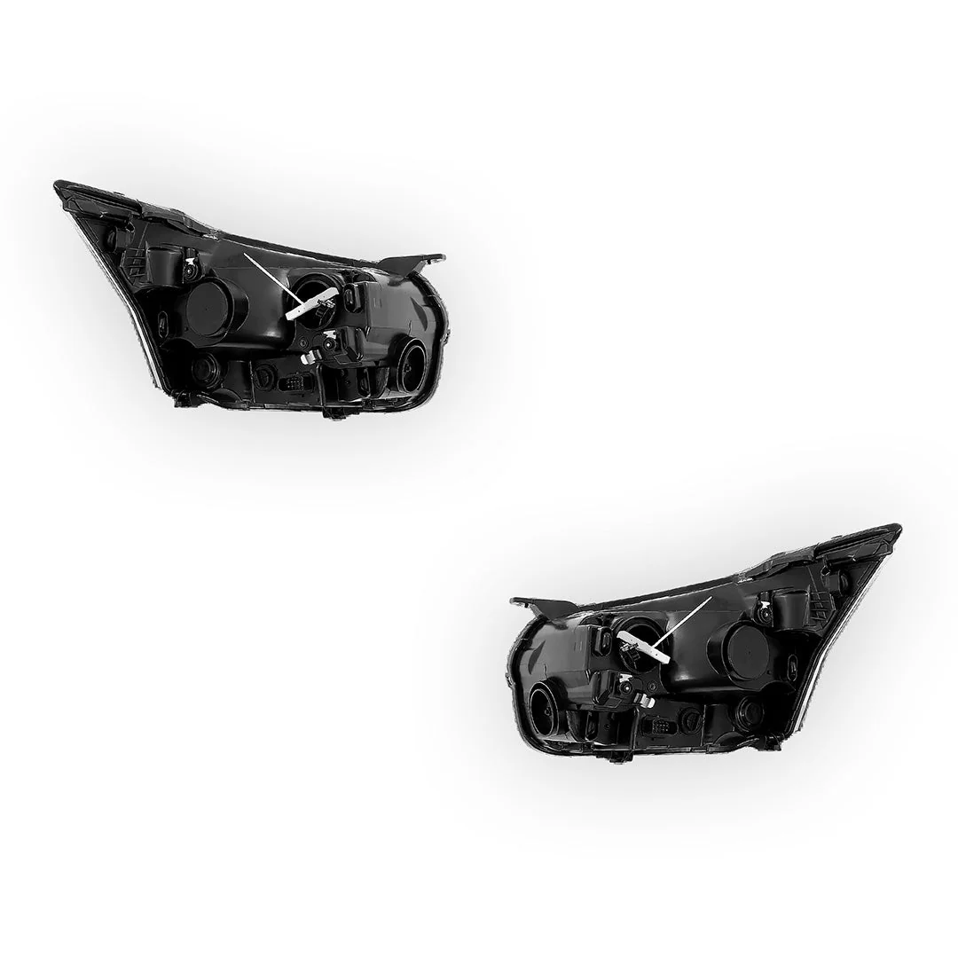 Ford Transit Van VO (2014 - 2019) Chrome Headlights LH + RH - Image 3
