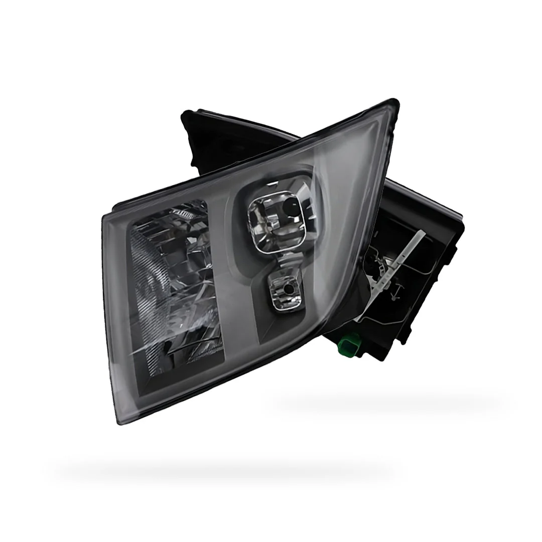 Ford Transit VM Van (2006 - 2013) Black Headlights LH + RH