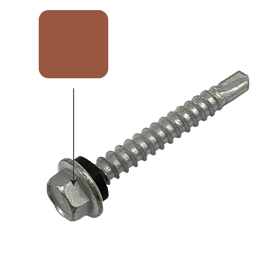 Headland Colorbond 10g-16 x 16mm Hex Head Self Drilling Screw Tek with NEO Seal Galvanised - Image 2