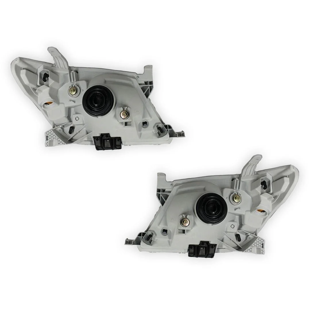 Toyota Hilux N70 (2005 - 2011) Clear / Amber Headlights LH + RH - Image 4