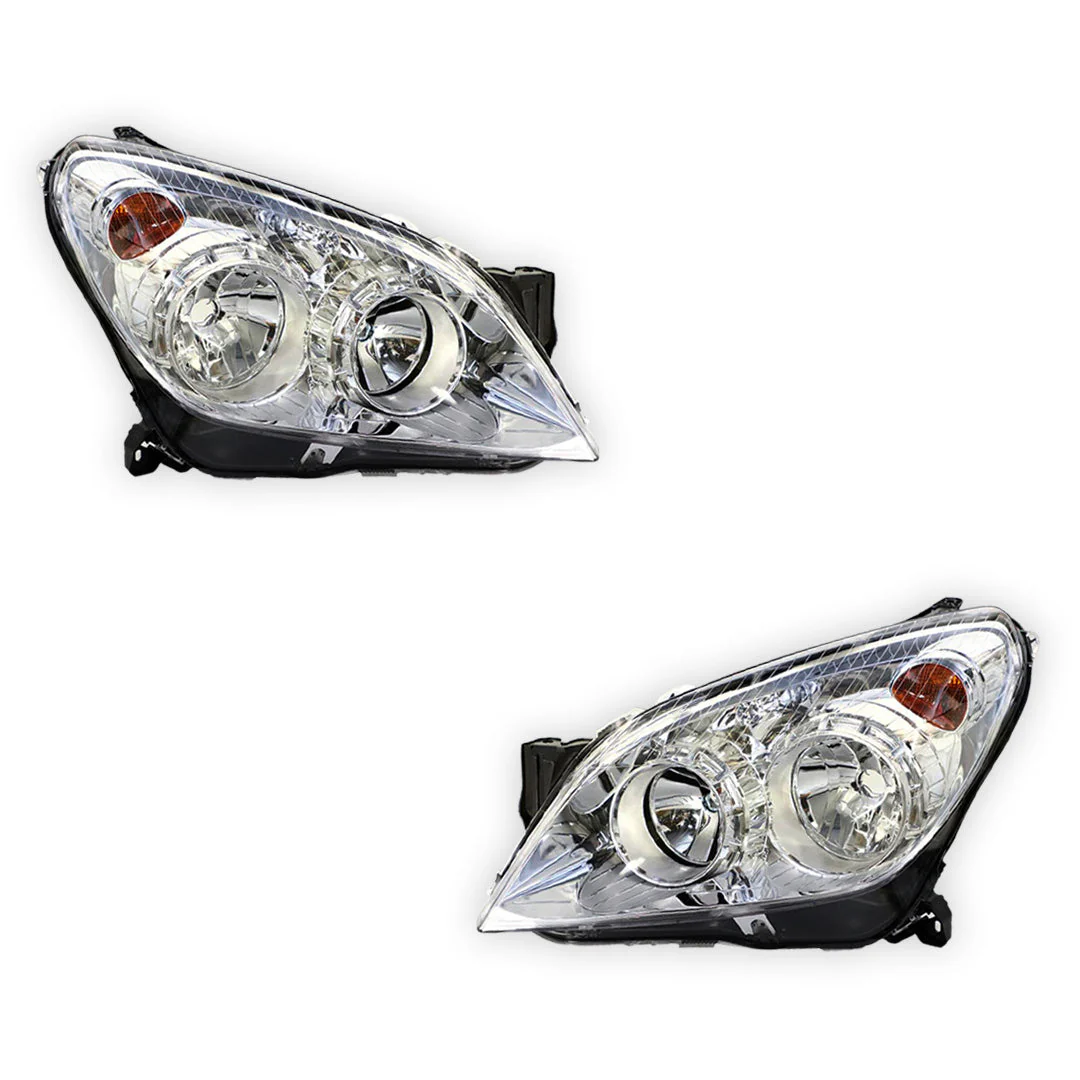 Holden Astra AH (2004 - 2010) OEM Style Headlights LH + RH - Image 2