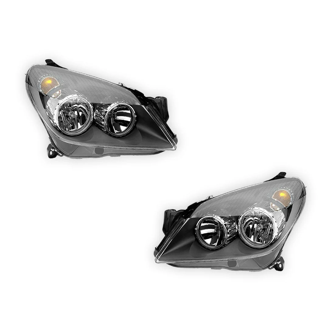 Holden Astra AH Series 1 (2004 - 2007) Genuine Headlights LH + RH - Image 2