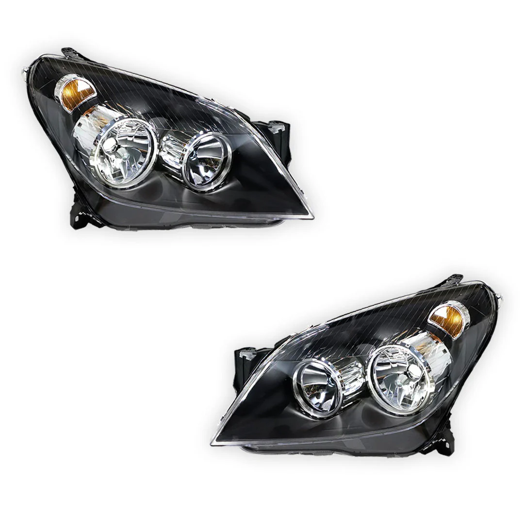 Holden Astra AH Series 1 (2004 - 2007) OEM Style Headlights LH + RH - Image 2