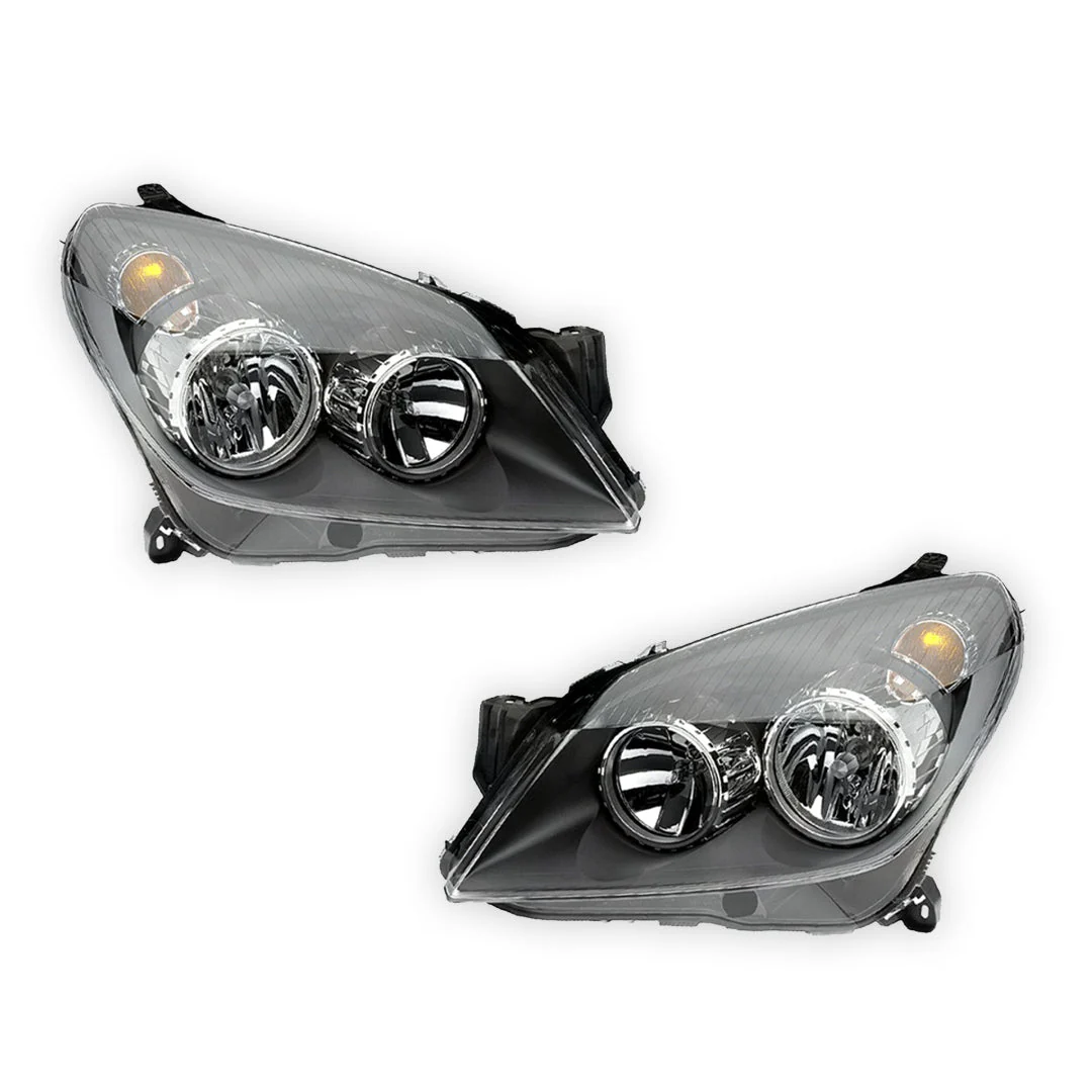 Holden Astra AH Series 2 (2006 - 2010) Genuine Headlights LH + RH - Image 2