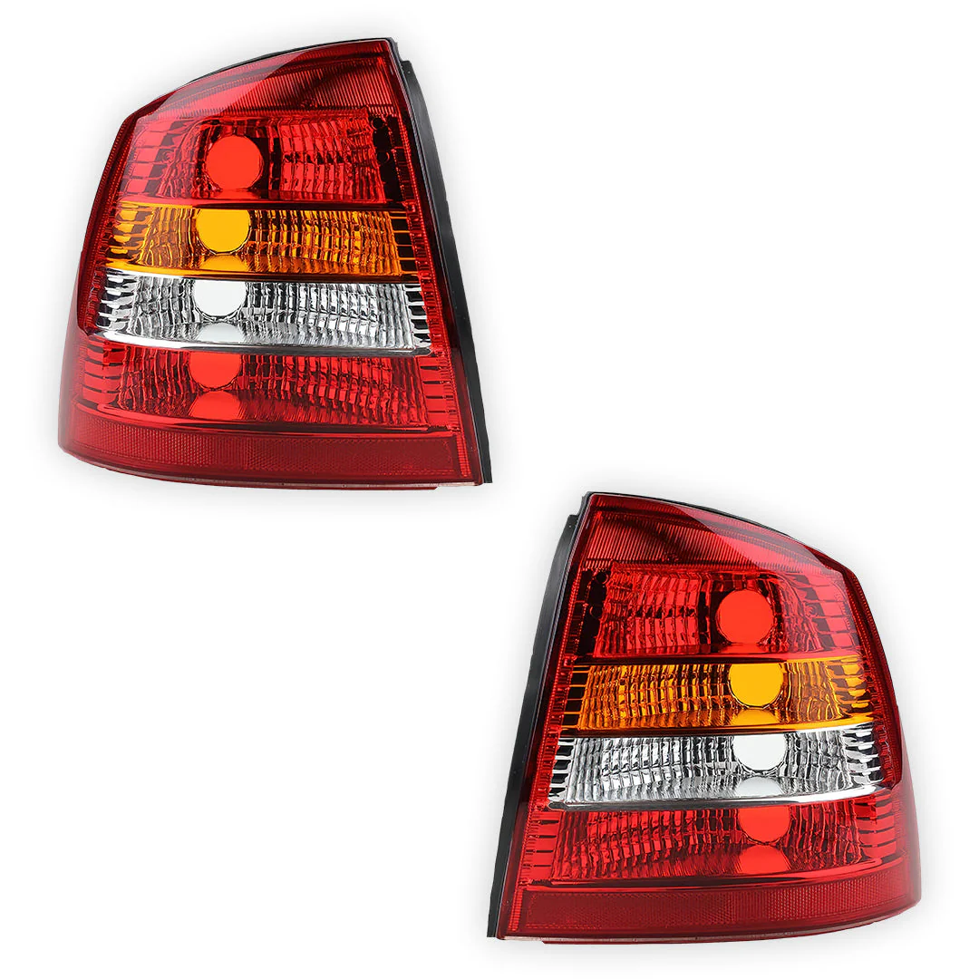 Holden Astra TS / TF (1998 - 2006) Halogen OEM Style Tail Lights LH + RH - Image 2