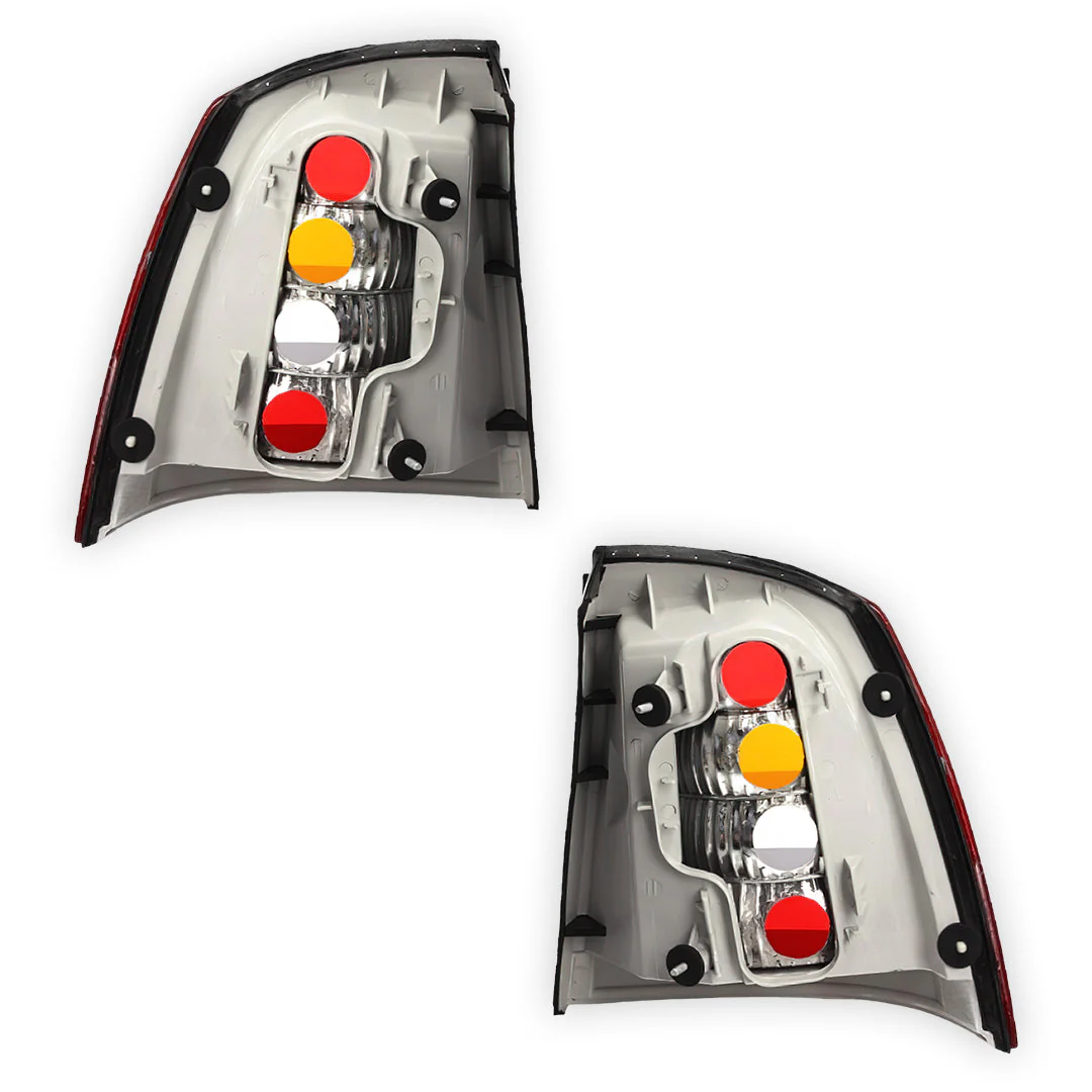 Holden Astra TS / TF (1998 - 2006) Halogen OEM Style Tail Lights LH + RH - Image 3