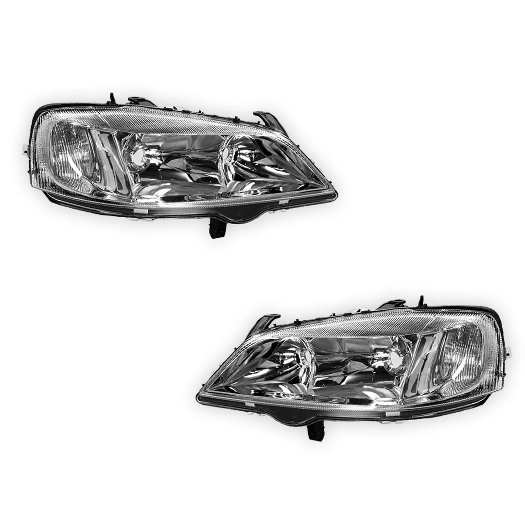 Holden Astra TS (2001 - 2005) OEM Style Headlights LH + RH - Image 2