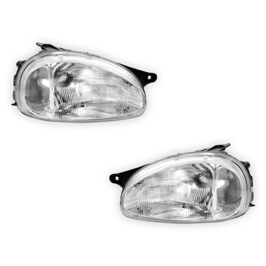 Holden Barina SB Series 2 (1997 - 2001) OEM Style Headlights LH + RH - Image 2