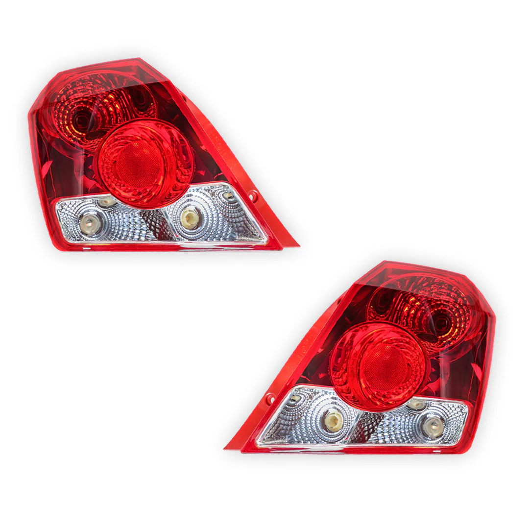 Holden Barina TK (2005 - 2008) OEM Style Tail Lights LH + RH - Image 2