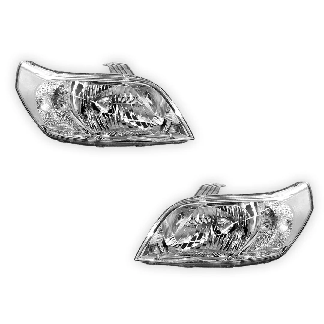 Holden Barina TK (2008 - 2011) OEM Style Headlights LH + RH - Image 2