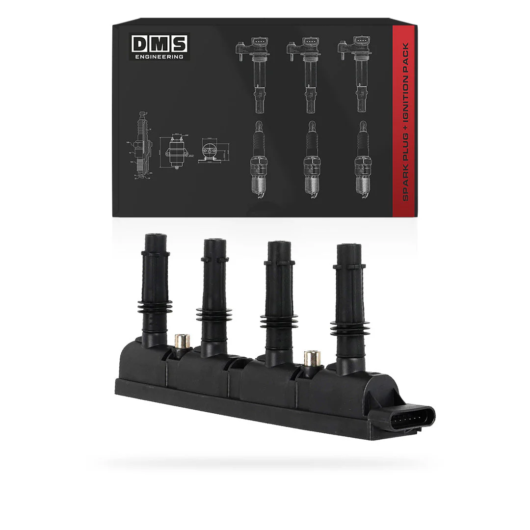 Holden Barina TM (2013 - 2014) 1.4L Ignition Coil and Spark Plugs Complete Set - Image 2