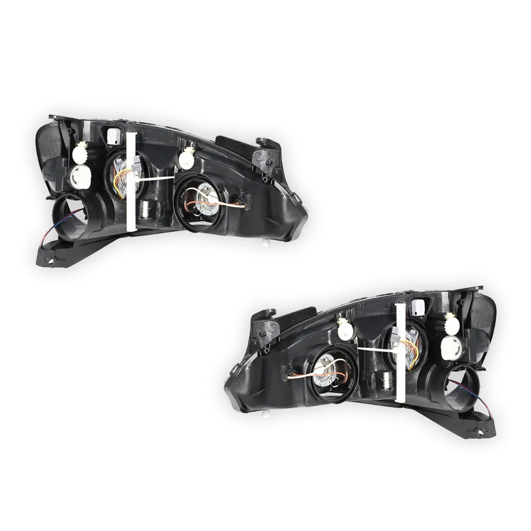 Holden Barina XC (2001 - 2011) Headlights No Lines LH + RH - Image 3