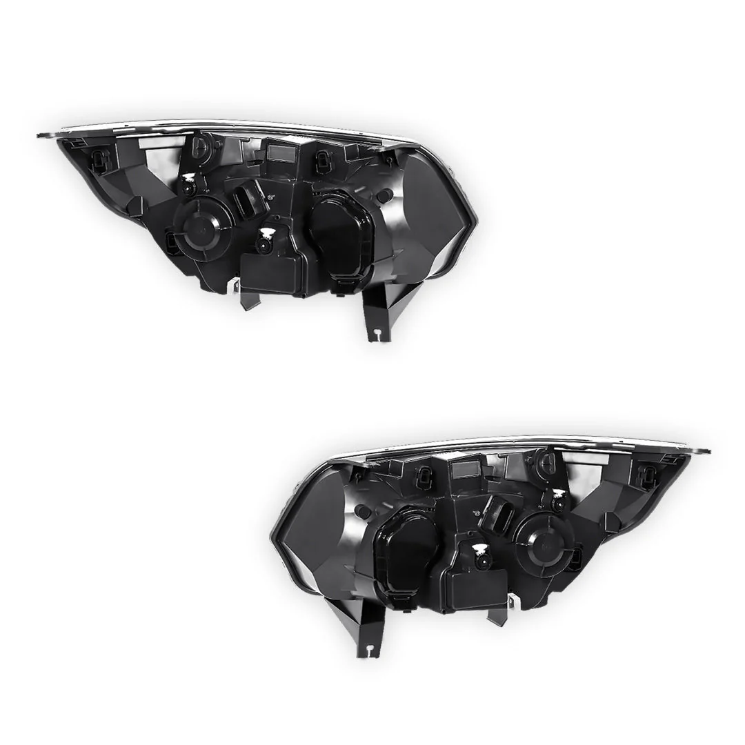 Holden Colorado 7 RG SUV (2012 - 2016) Genuine Full Chrome Projector Headlights LH + RH - Image 3