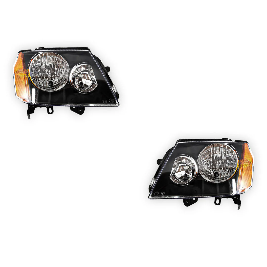 Holden Colorado RC 2/4 Door (2008 - 2012) Headlights LH + RH - Image 2