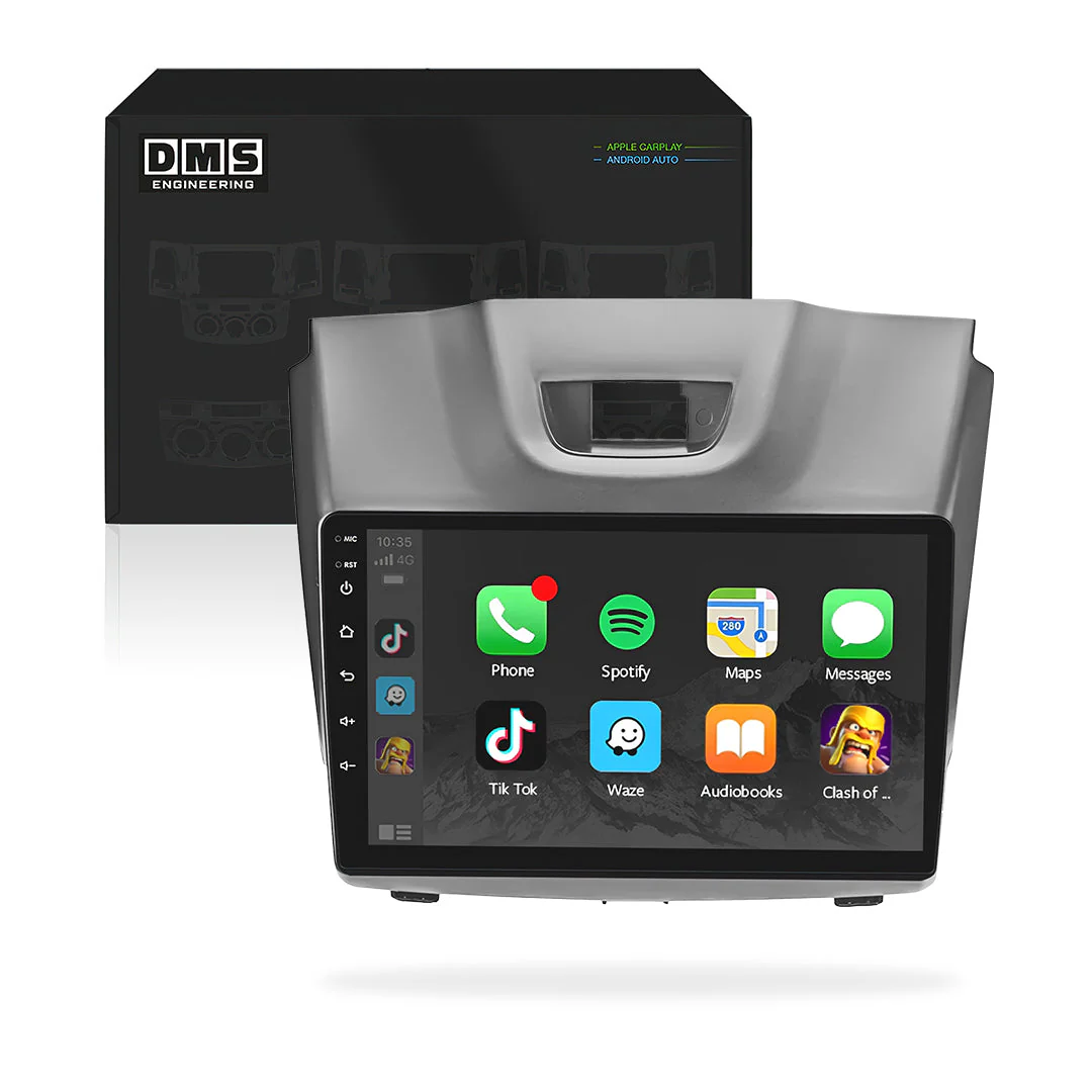 Holden Colorado RG (2012 - 2016) 9" 13.3" Wireless Android 15 Head Unit for Apple CarPlay / Android Auto Standard System - Image 6