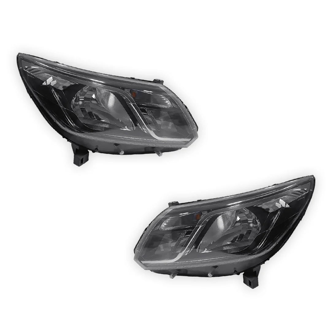 Holden Colorado Ute (2016 - 2020) Genuine Chrome LED Headlights LH + RH - Image 2