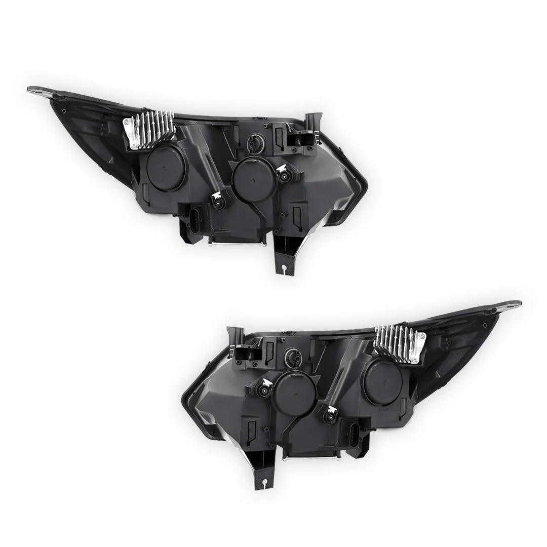 Holden Colorado Ute (2016 - 2020) Genuine Chrome LED Headlights LH + RH - Image 3