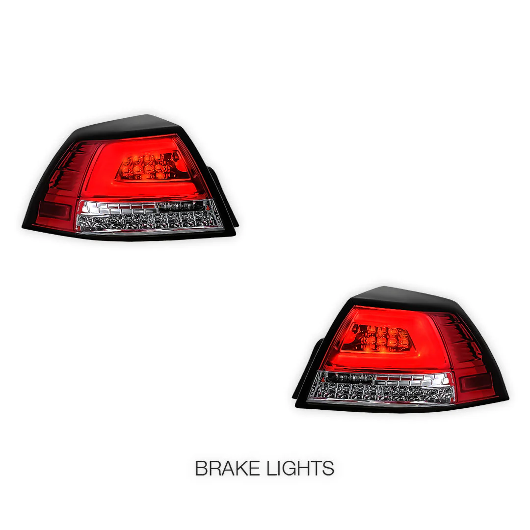 Holden Commodore VE (2006 - 2013) LED 3D Sequential Tail Lights LH + RH - Image 2