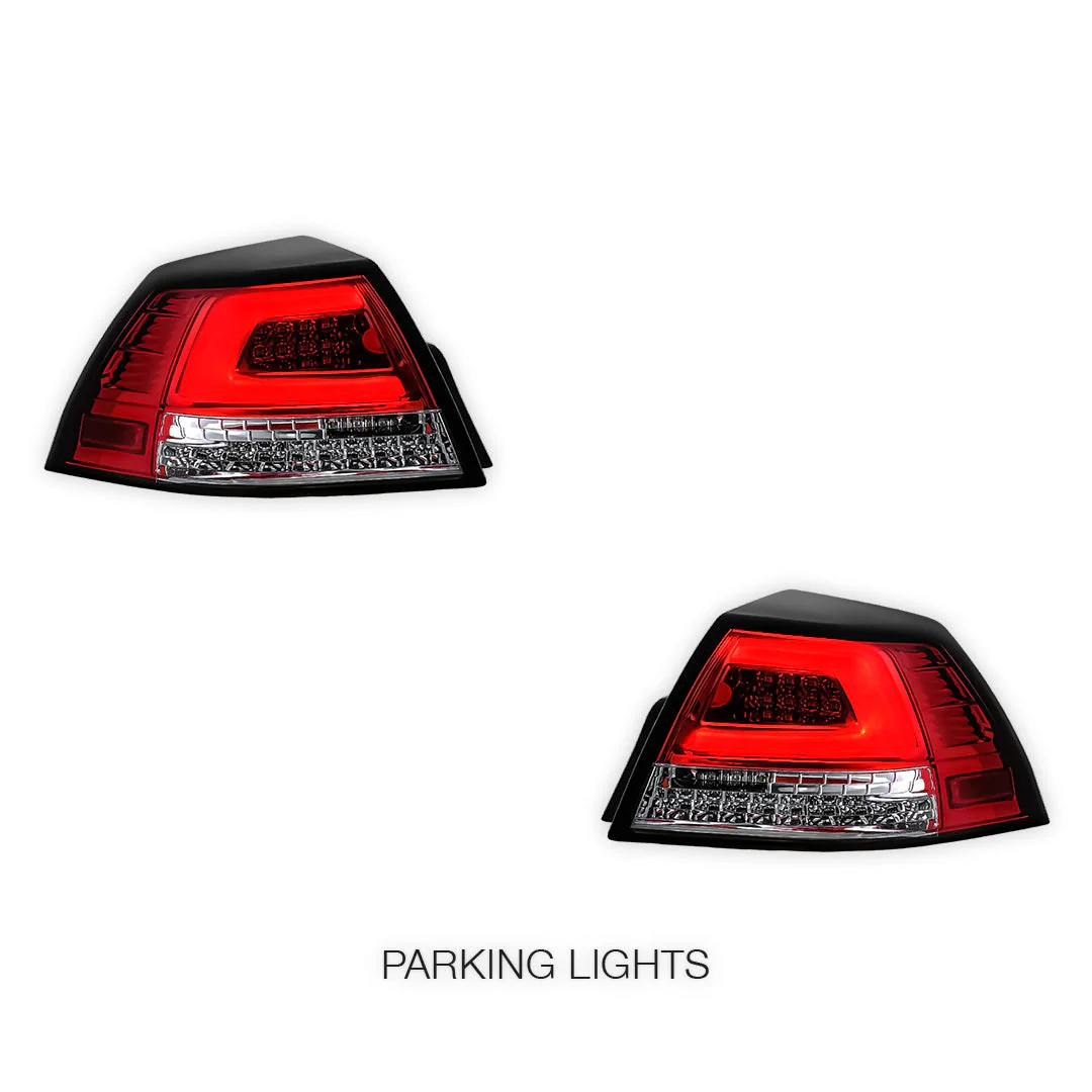 Holden Commodore VE (2006 - 2013) LED 3D Sequential Tail Lights LH + RH - Image 5