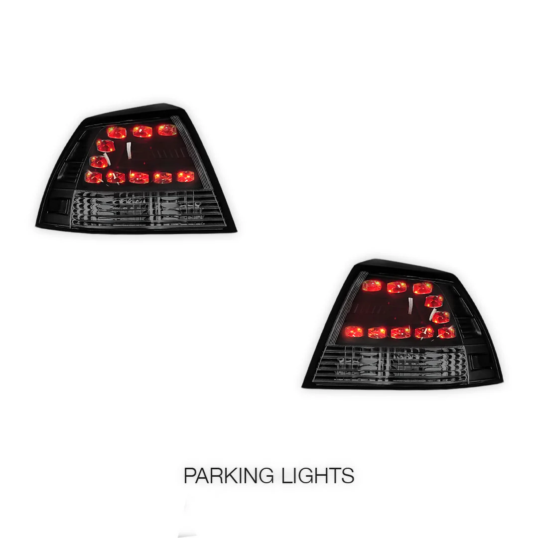 Holden Commodore VE Series 1 & 2 Sedan (2006 - 2013) Black LED Tail Lights LH + RH - Image 4