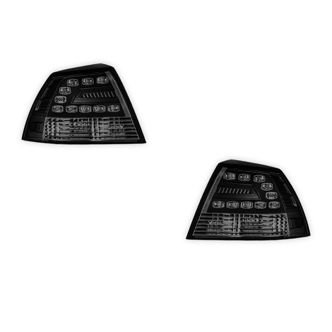 Holden Commodore VE Series 1 & 2 Sedan (2006 - 2013) Black LED Tail Lights LH + RH - Image 6