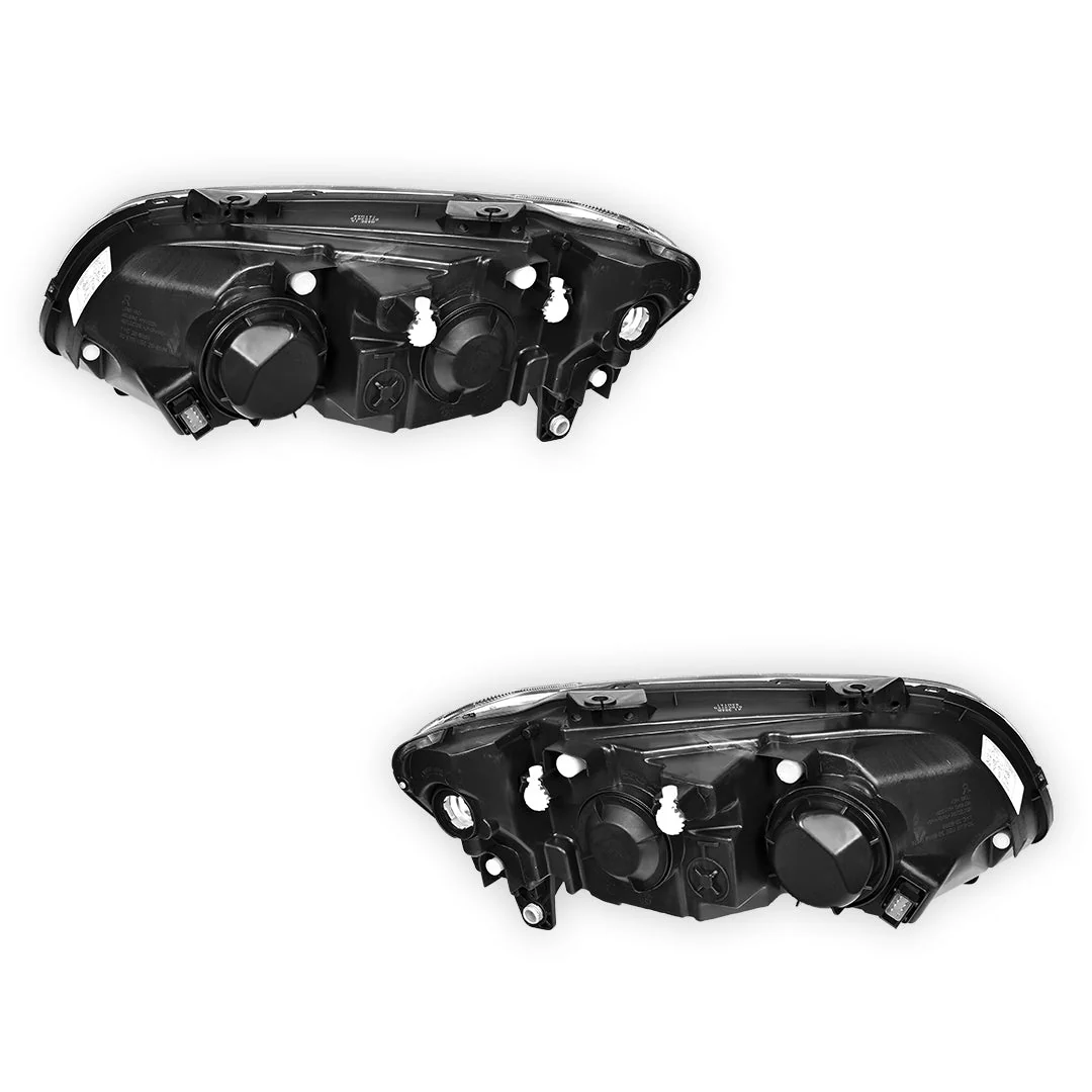 Holden Commodore VE Series 1 (2006 - 2010) Black Projector Headlights LH + RH - Image 3