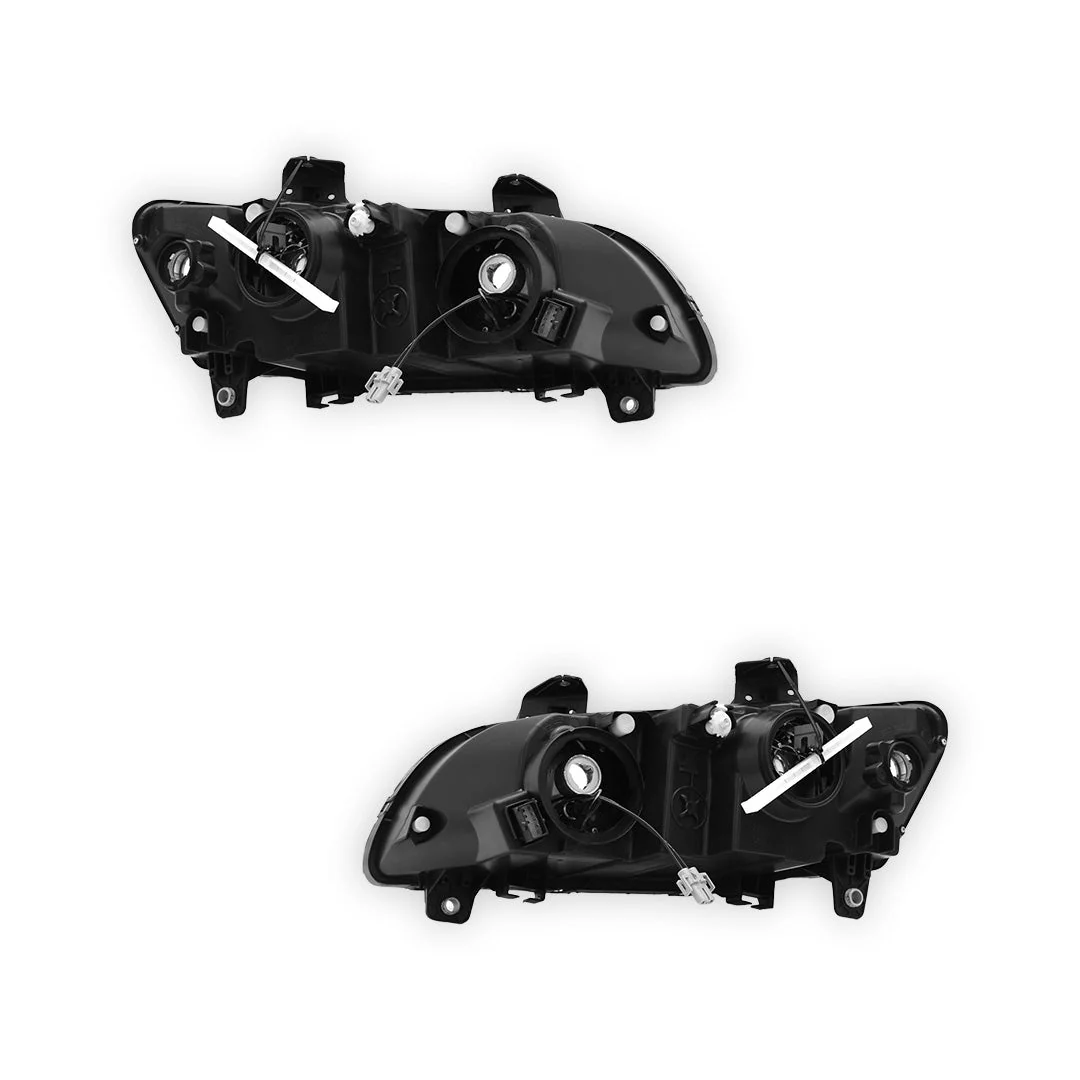 Holden Commodore VE Series 2 (2010 - 2013) Black Projector Headlights LH + RH - Image 3