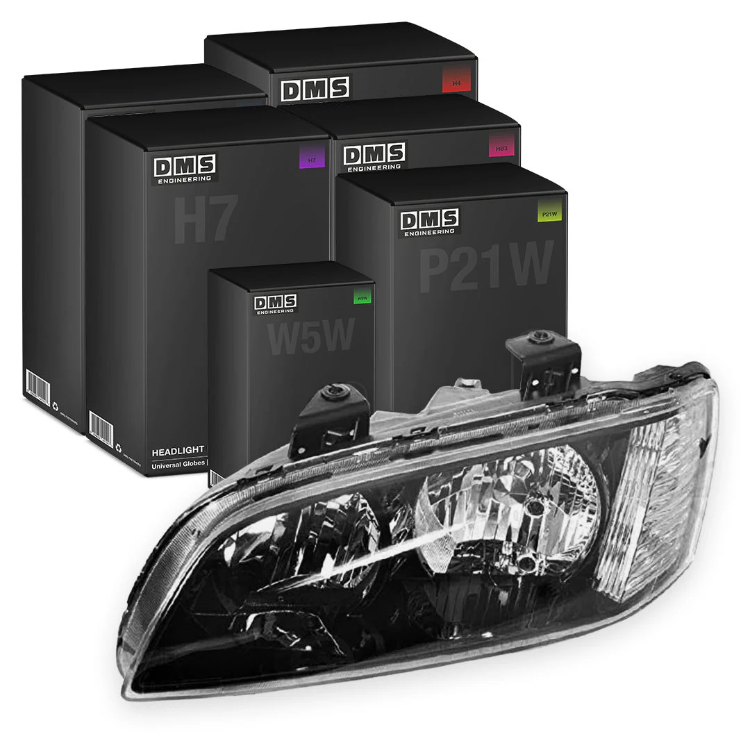 Holden Commodore VE Series 2 (2010 - 2013) Black Headlights LH + RH - Image 4