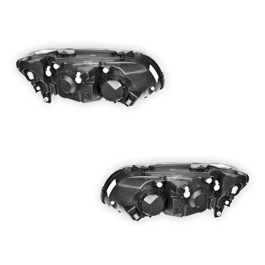 Holden Commodore VE Series 2 (2010 - 2013) Black OEM Style Headlights LH + RH - Image 3