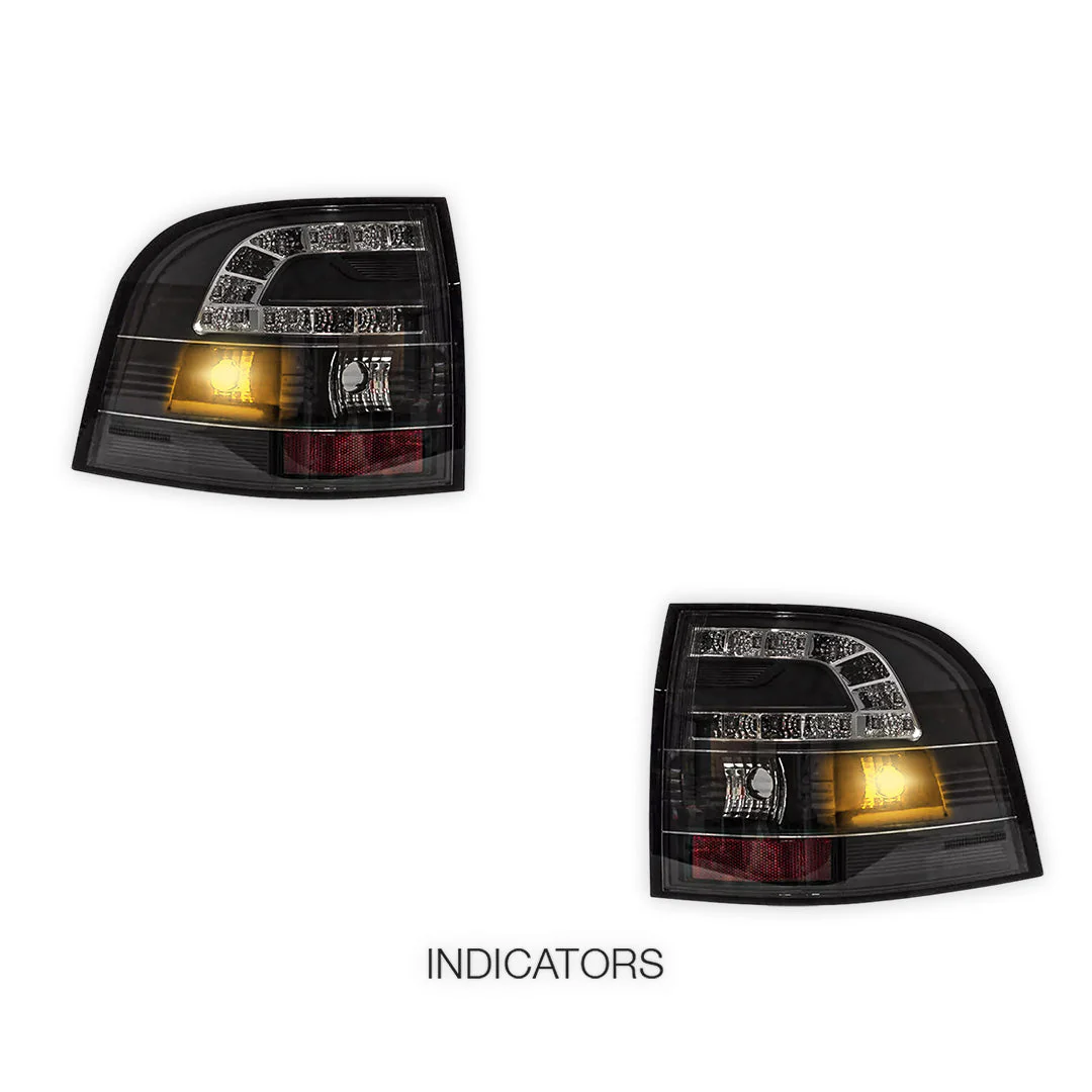 Holden Commodore VE UTE Series 1 & 2 (2007 - 2013) Black LED Tail Lights LH + RH - Image 3