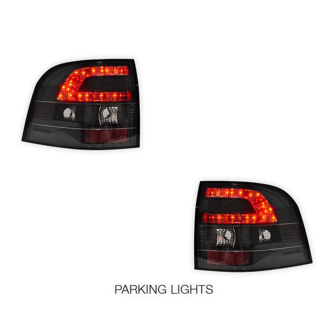 Holden Commodore VE UTE Series 1 & 2 (2007 - 2013) Black LED Tail Lights LH + RH - Image 4