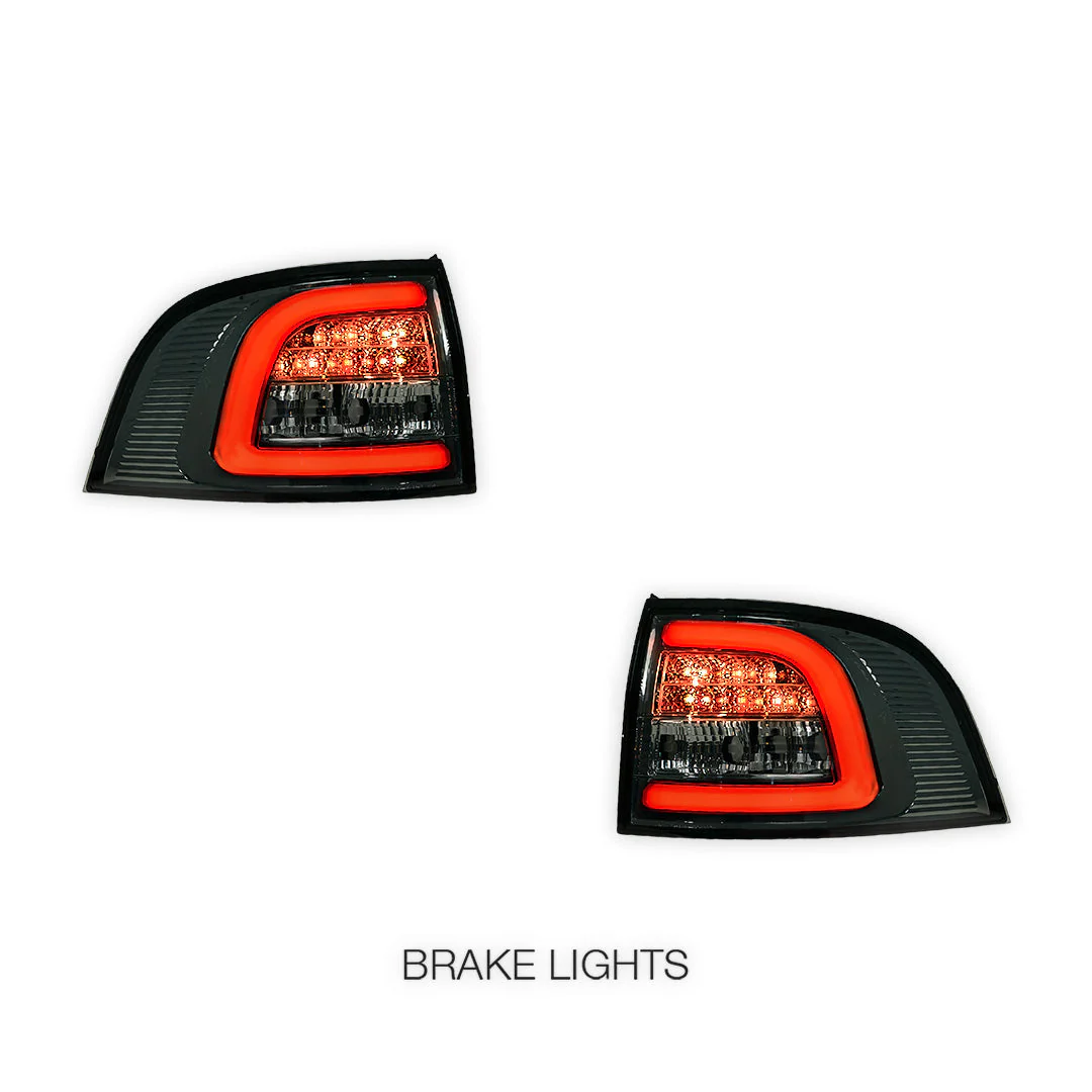 Holden Commodore VE / VF Wagon (2006 - 2015) Smoked Tail Lights LH + RH - Image 5