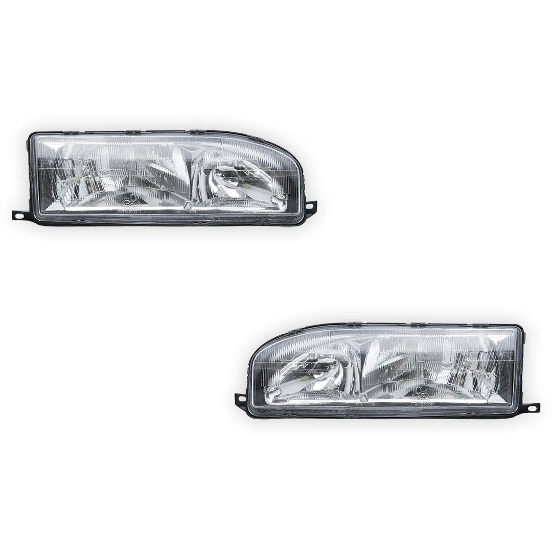 Holden Commodore VL (1986 - 1988) OEM Style Headlights LH + RH - Image 2