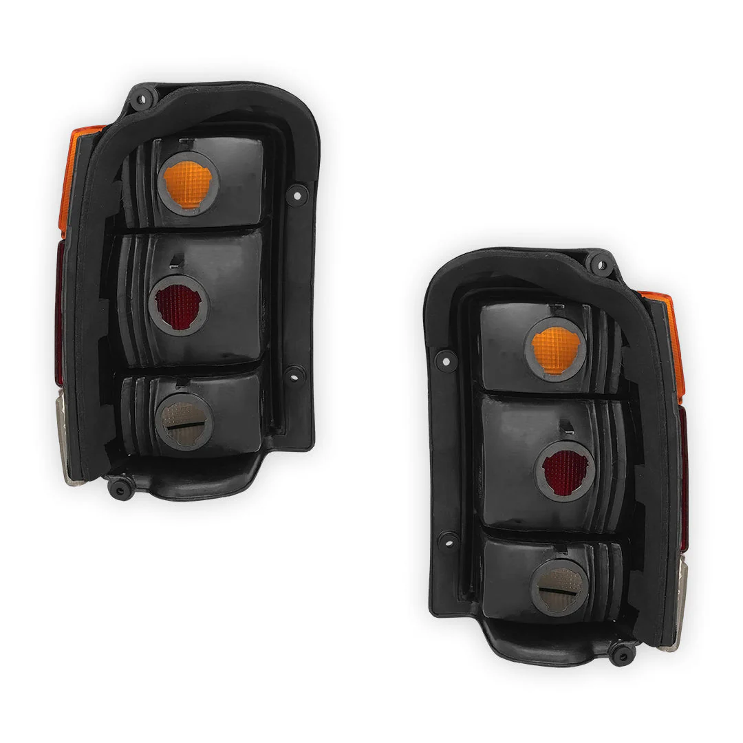 Holden Commodore VN / VG / VP / VR / VS (1988 - 1997) Tinted and Smokey Halogen OEM Style Tail Lights LH + RH - Image 3