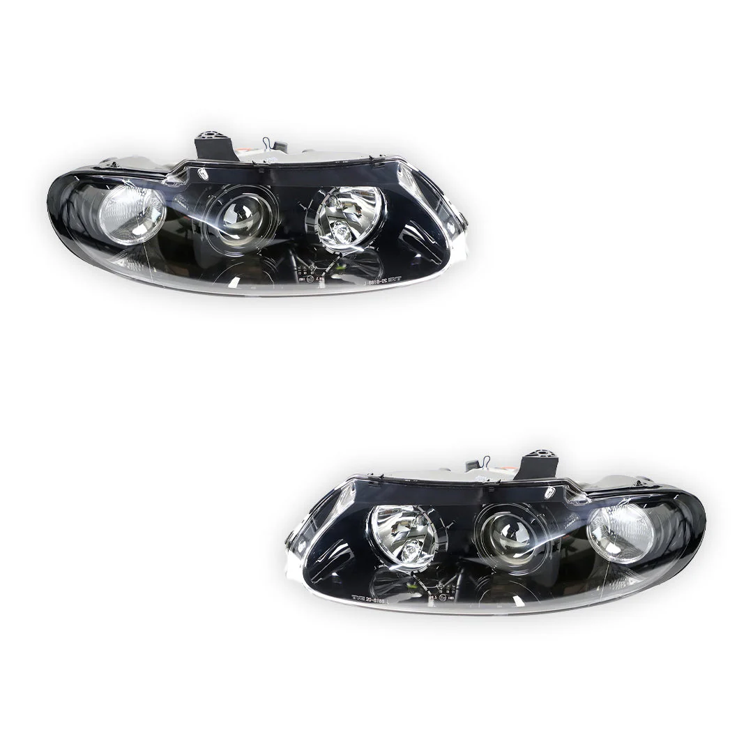 Holden Commodore VT (1999 - 2000) Aftermarket Headlights LH + RH - Image 2