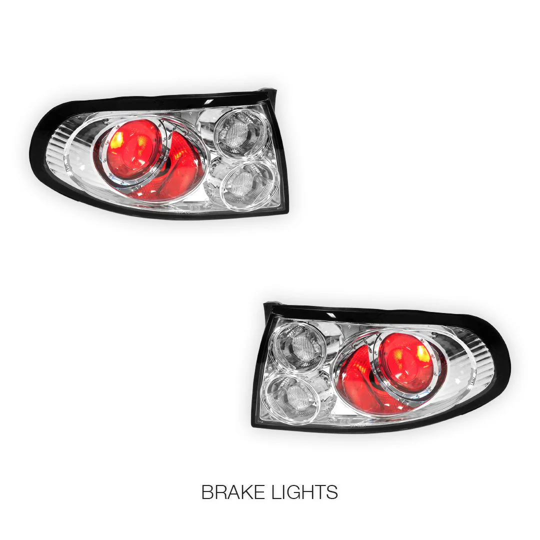 Holden Commodore VT / VX (1997 - 2002) Altezza Halogen Tail Lights LH + RH - Image 3