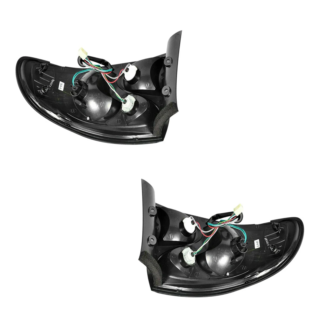 Holden Commodore VT / VX / VY / VZ (1997 - 2007) Black Altezza Halogen OEM Style Tail Lights LH + RH - Image 3