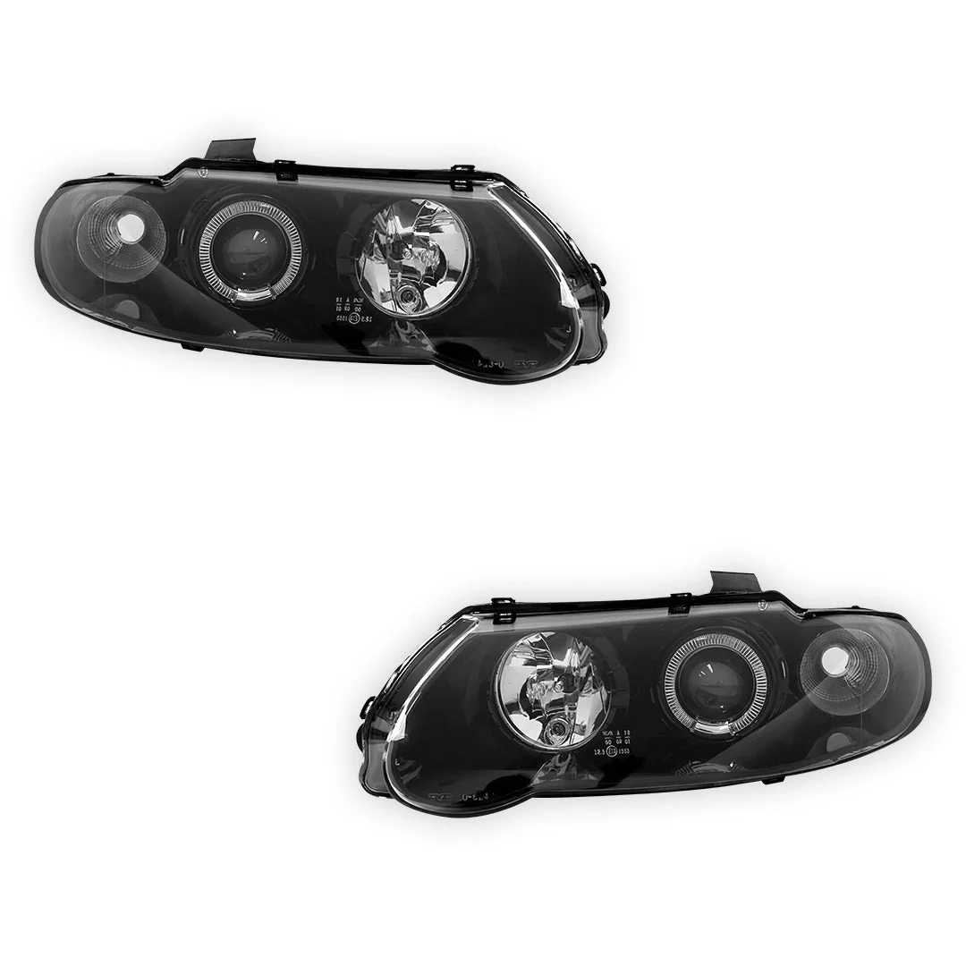 Holden Commodore VX VU Altezza (2000 - 2002) Halo Angel Eyes Headlights LH + RH - Image 2