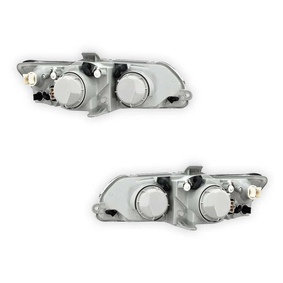 Holden Commodore VY (2002 - 2004) Black Projector Headlights LH + RH - Image 3