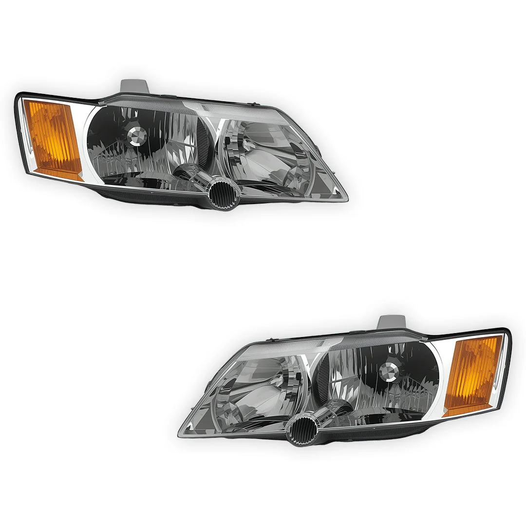 Holden Commodore VY Series 2 (2003 - 2005) OEM Style Headlights LH + RH - Image 2