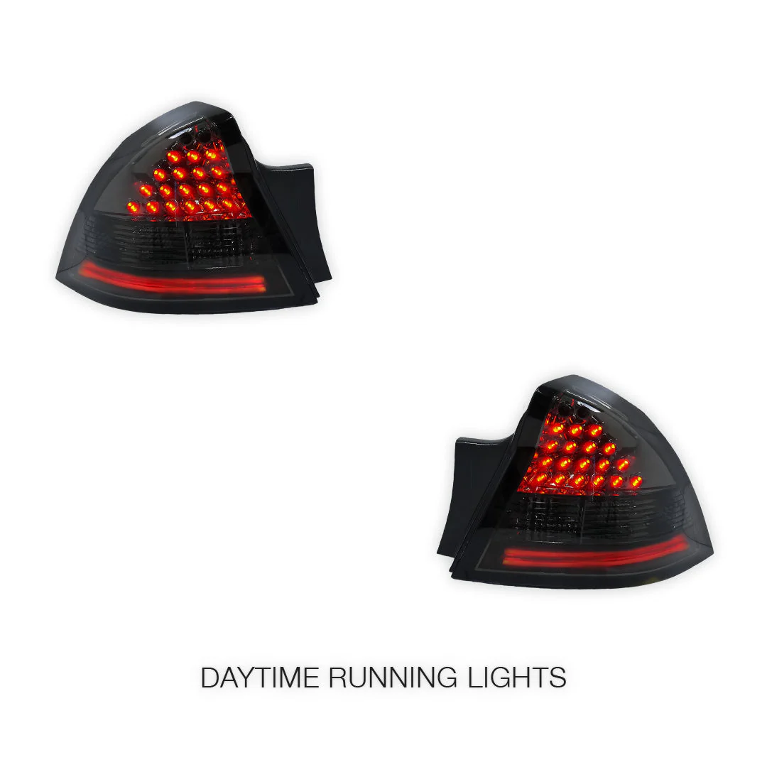 Holden Commodore VY SS SV8 Sedan (2002 - 2004) Smoked Tail Lights LH + RH - Image 2