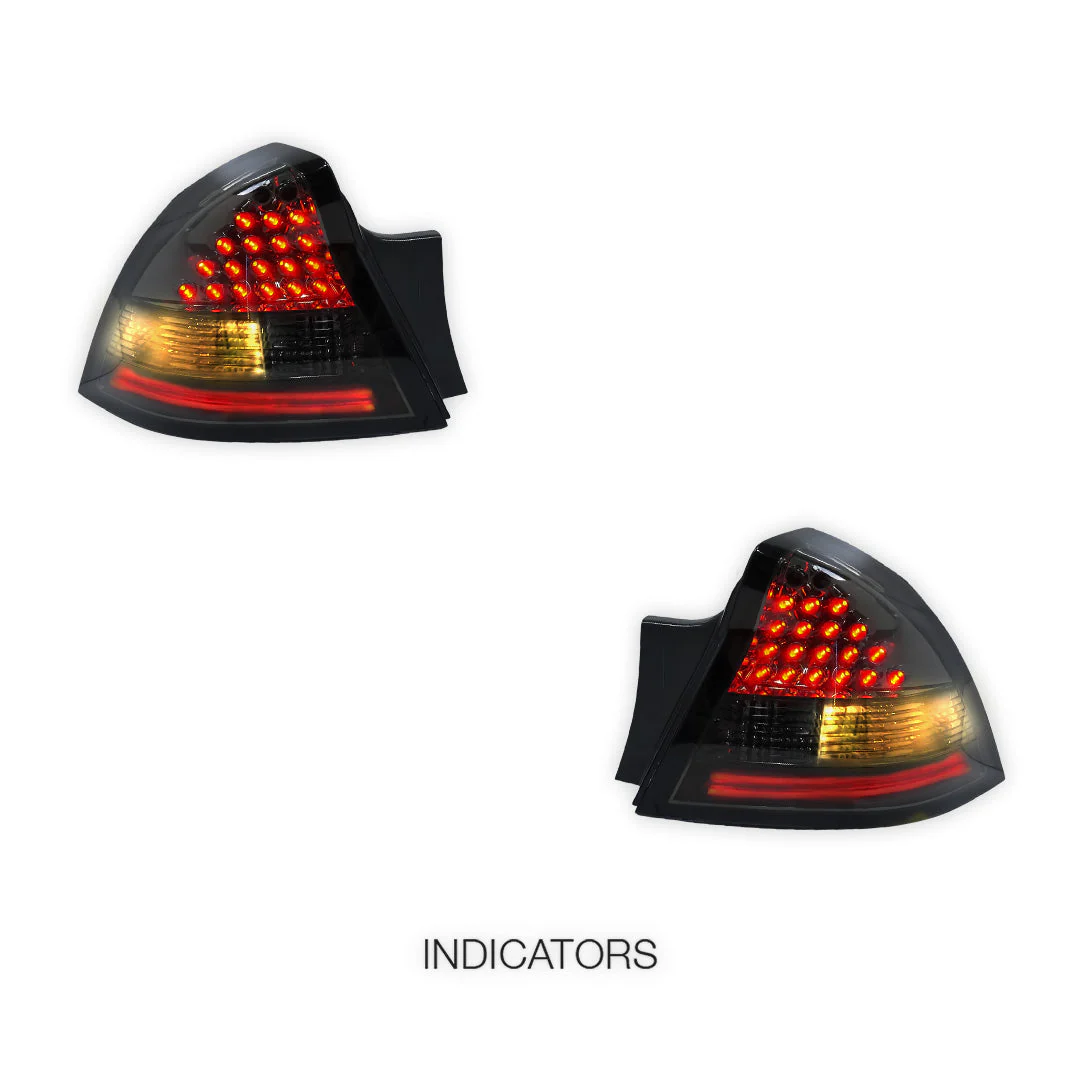 Holden Commodore VY SS SV8 Sedan (2002 - 2004) Smoked Tail Lights LH + RH - Image 3