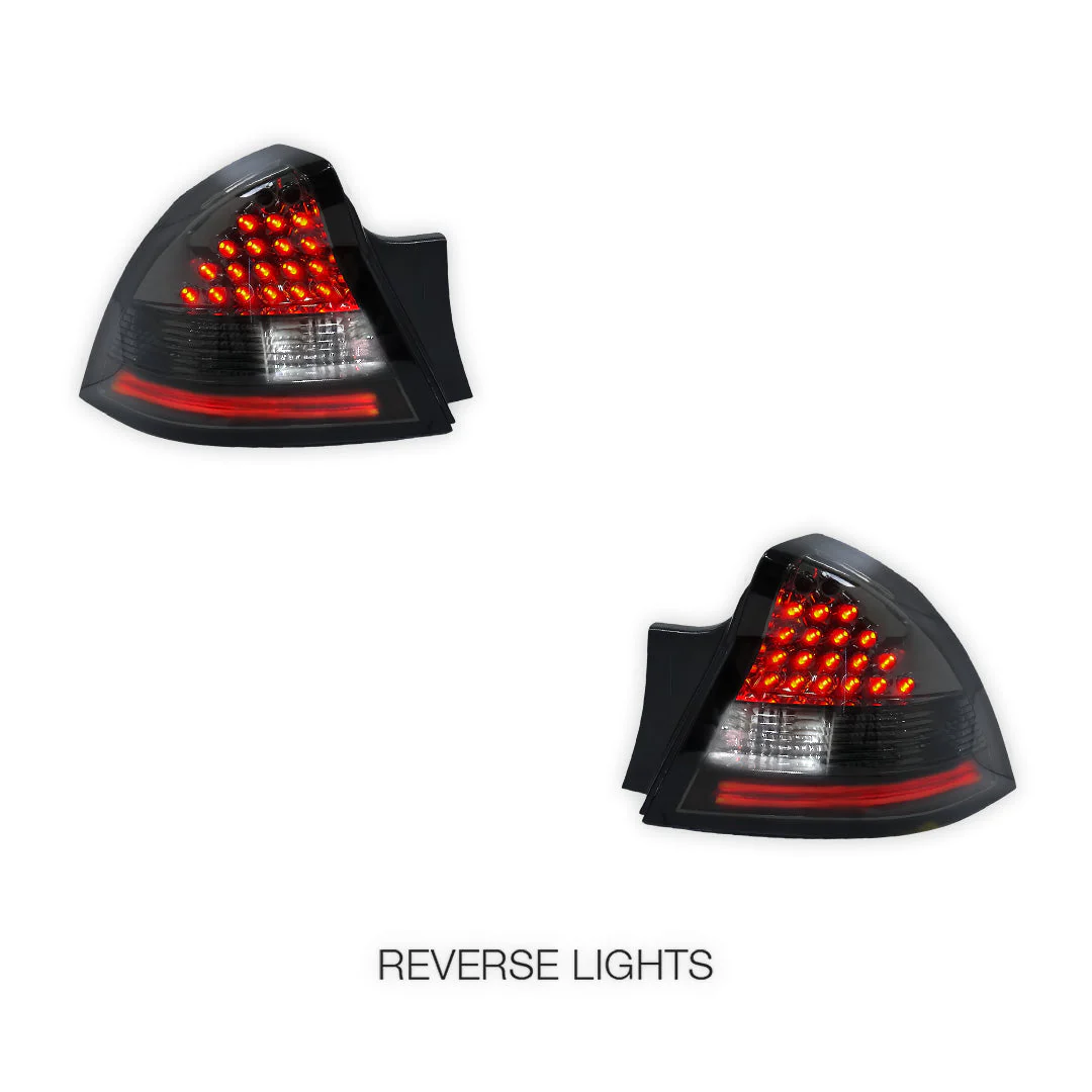 Holden Commodore VY SS SV8 Sedan (2002 - 2004) Smoked Tail Lights LH + RH - Image 4