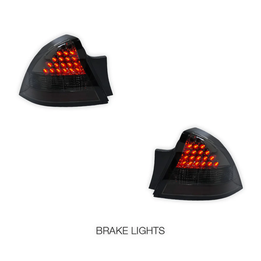 Holden Commodore VY SS SV8 Sedan (2002 - 2004) Smoked Tail Lights LH + RH - Image 5