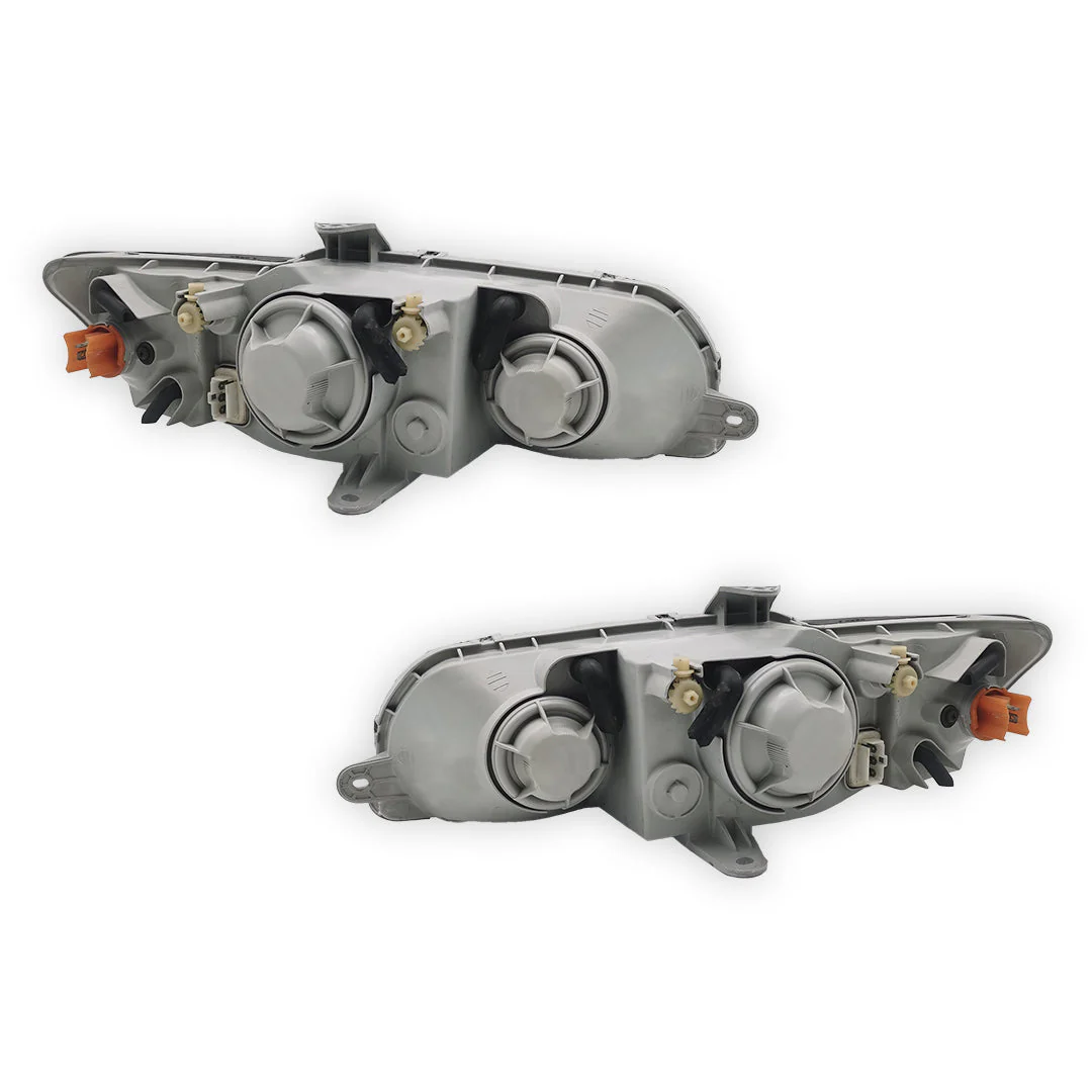 Holden Commodore VZ (2004 - 2007) Chrome OEM Style Headlights LH + RH - Image 3