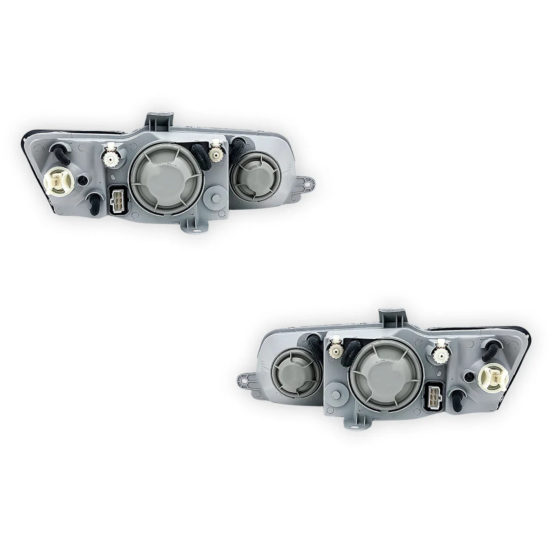 Holden Commodore VZ SV6 (2004 - 2007) Black OEM Style Headlights LH + RH - Image 3