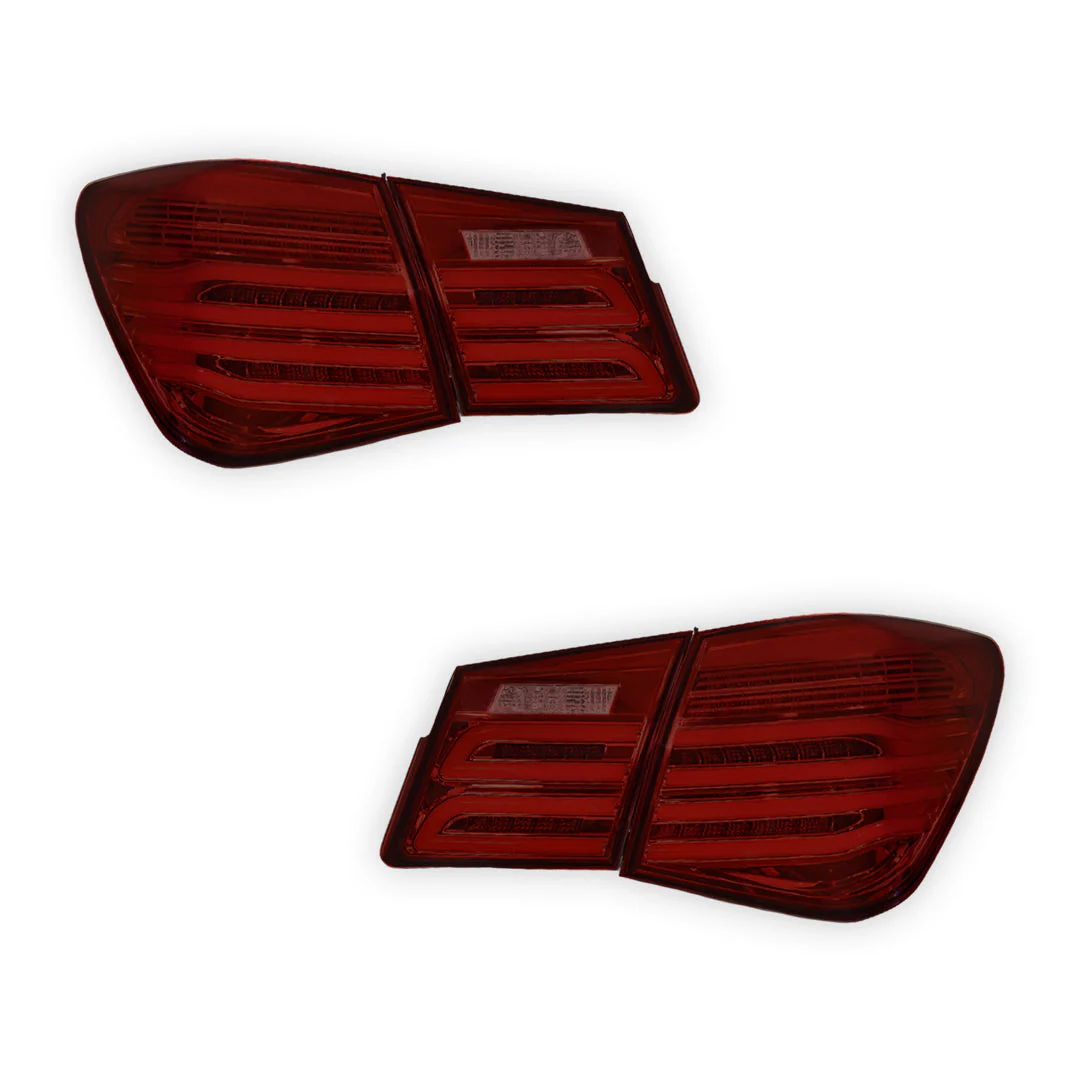 Holden Cruze JG / JH (2009 - 2016) 3D LED Stripe Bar Tail Lights LH + RH - Image 12