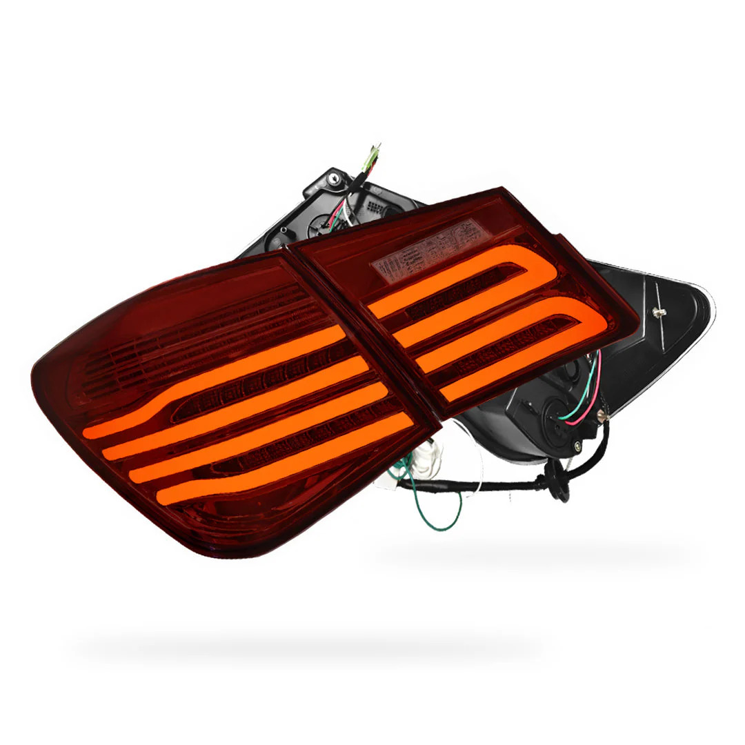 Holden Cruze JG / JH (2009 - 2016) 3D LED Stripe Bar Tail Lights LH + RH - Image 7